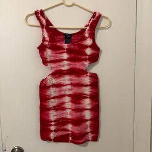 Babe red mini dress M/L